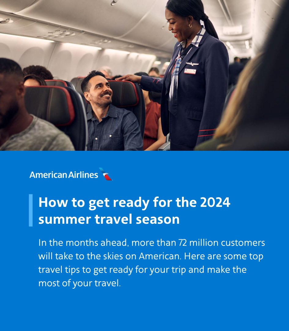 Summer is preparing for takeoff, and we're ready to get you to your favorite destinations.✈️ Click the link to read more about the best ways to prepare for your upcoming travel journey. bit.ly/3WYX6jn