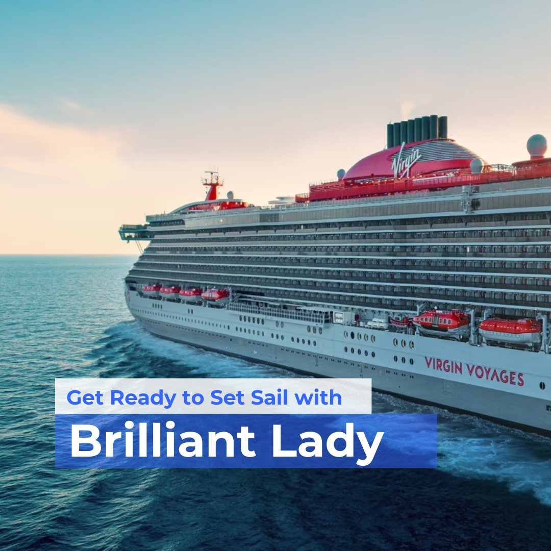 CruiseDirectInc's tweet photo. Ahoy, Sailors! The rumors are true — Brilliant Lady is ready to embark on her highly anticipated 2025 debut journey across the USA! 🤩  🛳️ 

Booking is now open https://t.co/7jxHMIMYpd

#VirginVoyages #voyages #CruiseUpdate#BrilliantLady #cruisedirect #cruisedirectcom https://t.co/GYpOW7pfyT