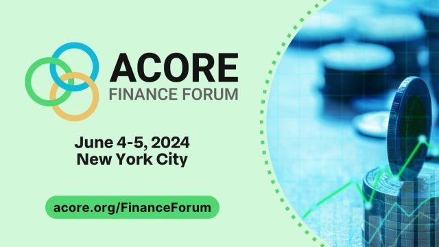Don't miss the #ACOREFinanceForum June 4-5 in New York City! Join @ACORE for a deep dive on accelerating the U.S. clean energy investment for a safer, sustainable future.

Learn more and register: buff.ly/4bQEOEZ