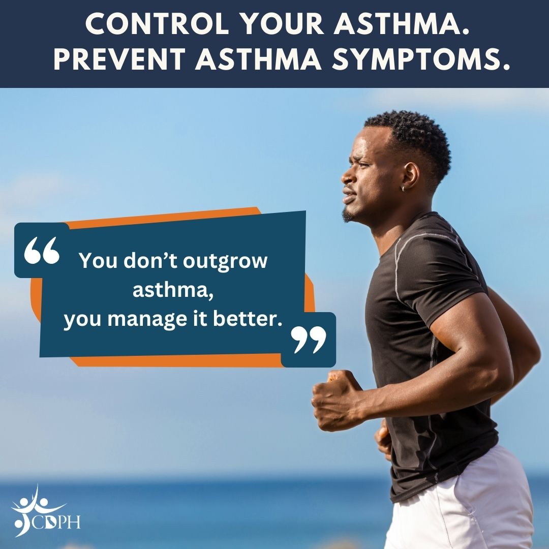 Black Californians are 5 times more likely to go to the emergency room for asthma than White Californians. Manage your asthma and take control of your breathing by speaking with your health care provider. Learn more by visiting cdph.ca.gov/CaliforniaBrea…. #AsthmaAwarenessMonth