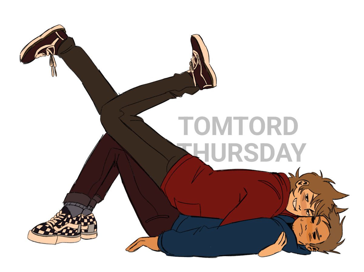 in the beginning there was darkness and then god said 'let there be tomtord' #tomtordthursday #tomtord #tordtom happy tomtord thursday