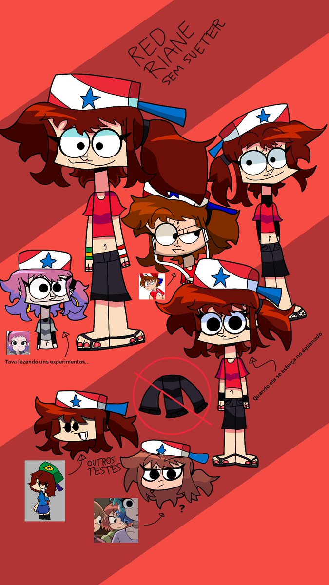 12Jurassic's tweet photo. 🔴⭐️RED RIANE⭐️🔴
Forma Sem Sueter
❤️+🔄= Artista Feliz
#Riane #Red #Genderbend #Genderswap #RamonaFlowers #AU #OC https://t.co/0QarqnNuLJ