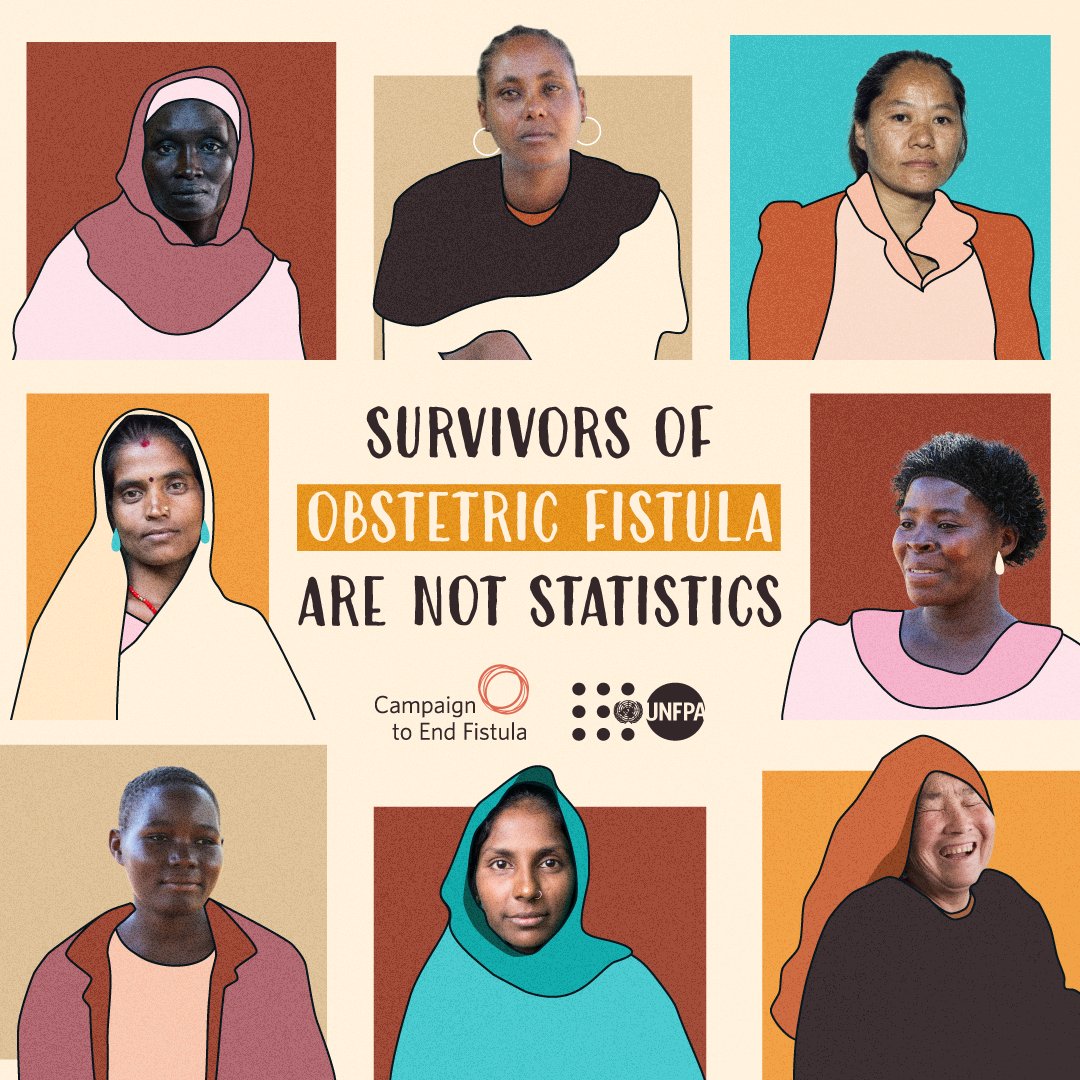 Obstetric fistula brings stigma, shame and rejection. No woman should suffer from a preventable childbirth injury. Be part of the solution and join @UNFPA—the @UN sexual and reproductive health agency—to take action to #EndFistula: unf.pa/taf #GlobalGoals