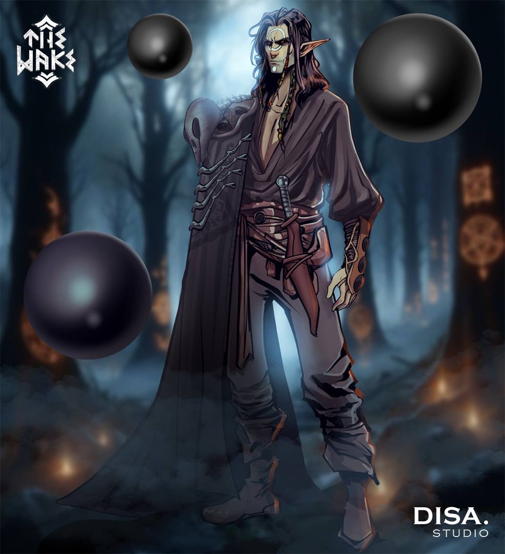 Introducing Nihilum from *The Wake: Ragnarok's Labyrinth*! 

This class wields the power to bend time and space, creating unique strategies and mind-bending gameplay. Stay tuned for more exciting updates and join us on this cosmic adventure!

#TheWake #GameDev #Nihilum