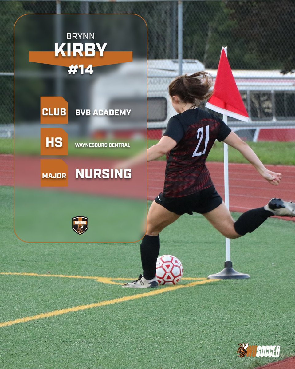 Introducing our future #14, Brynn Kirby! 📍Waynesburg, PA 🏫 Waynesburg Central HS 📚 Nursing ⚽️ BVB Academy Welcome to the family, Brynn! #JacketUp