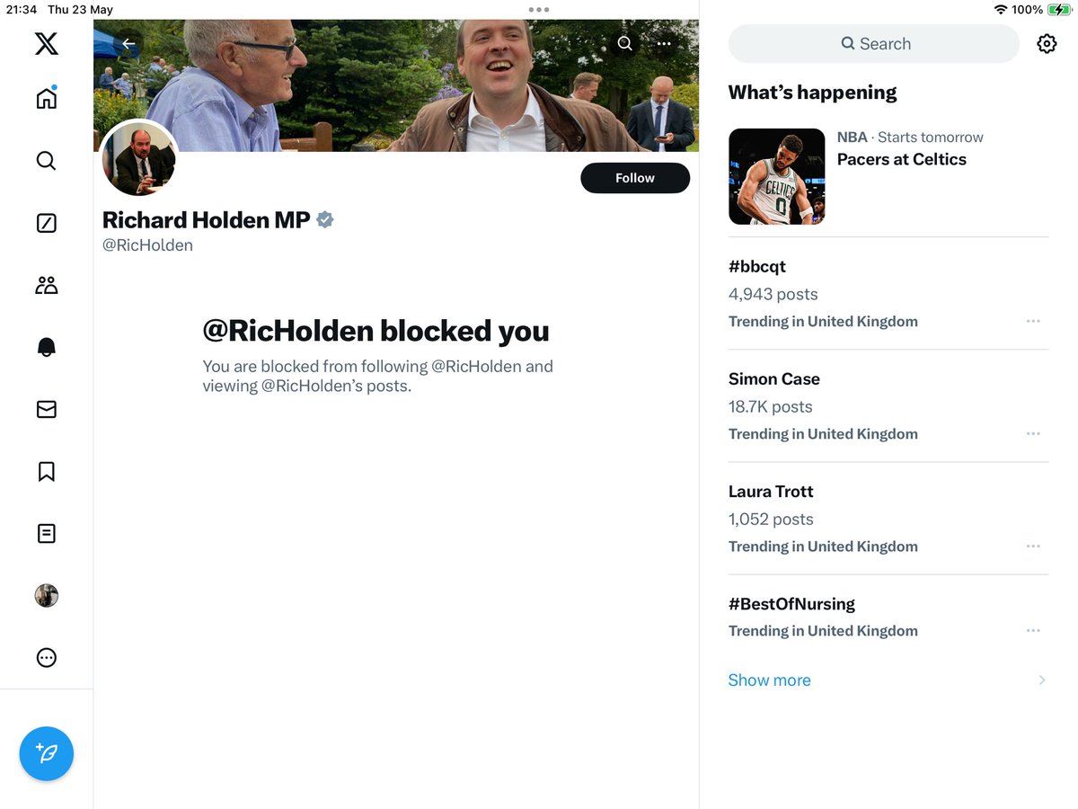 Wow. Turns out Holden doesn’t like being called out for telling #ToryLies