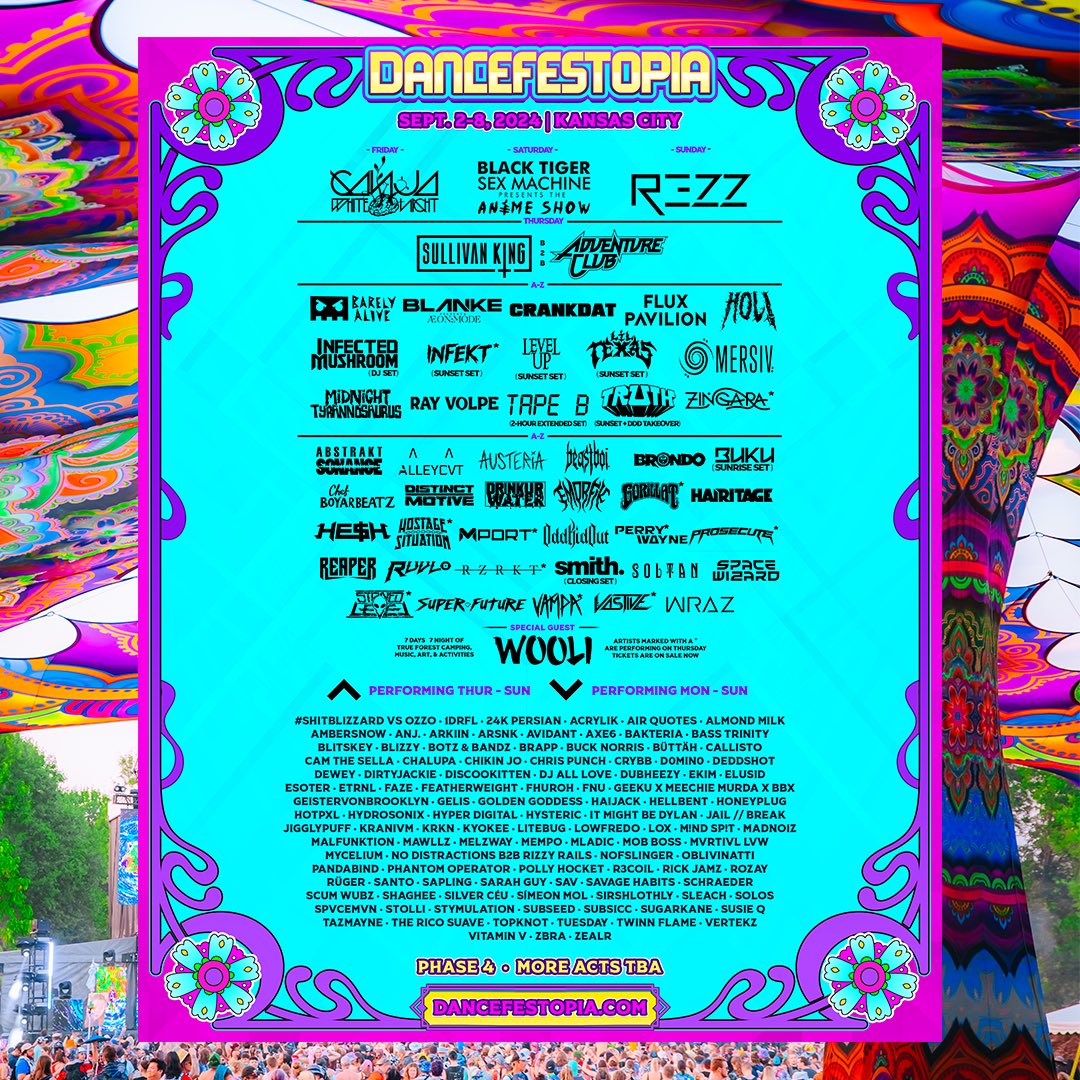 Phantom0perator's tweet image. We going back to @Dancefestopia again!! Excited to bring new music, visuals and merch to Kansas! 

Use Promo Code : PHANTOMOPERATOR