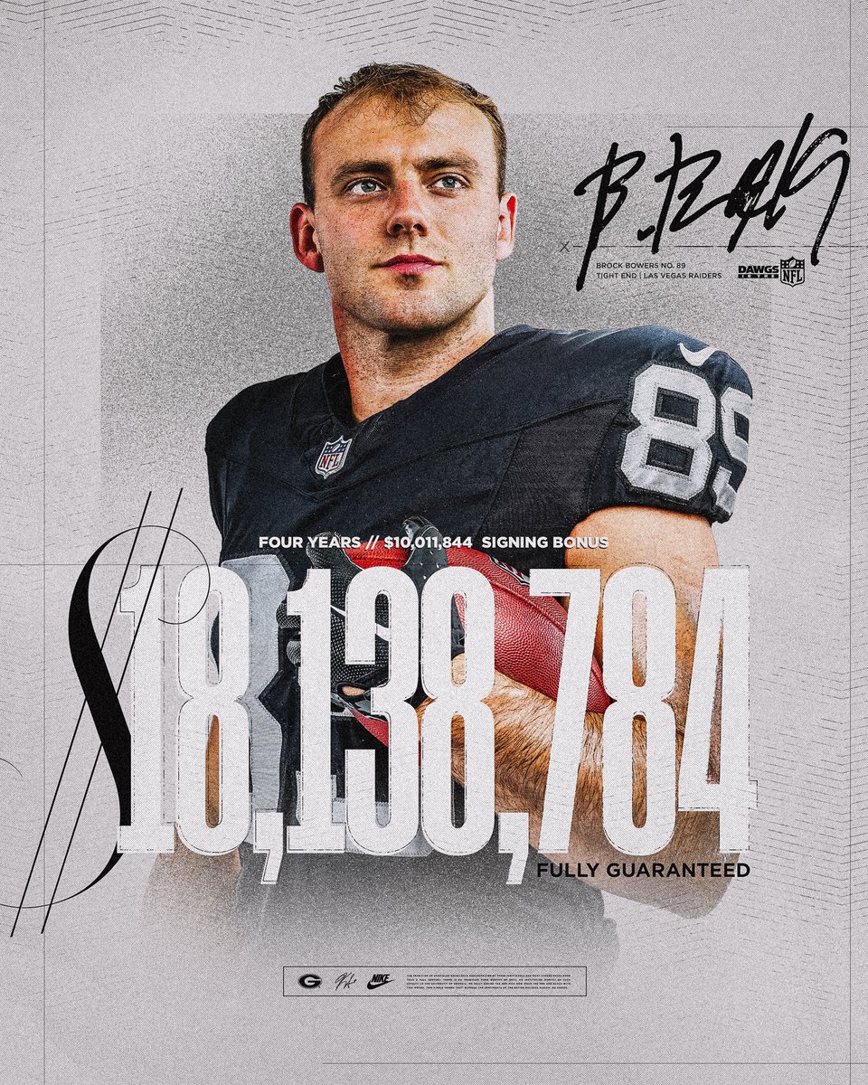 Big money Brock

#GoDawgs | #DawgsInTheNFL