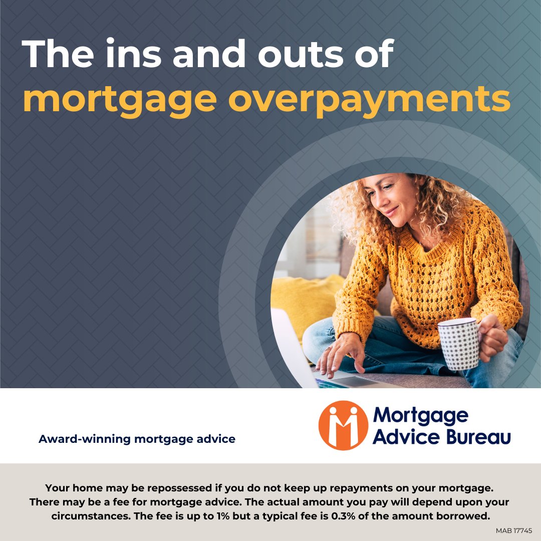 If you’re unsure on whether to spend or save, you may want to consider overpaying on your mortgage. 🏡

Check out our latest article to see all the various options for overpaying on your mortgage.

🔗mortgageadvicebureau.com/remortgaging/t…

#Overpayments #MortgageAdvice #HomeBuyers #Budgeting