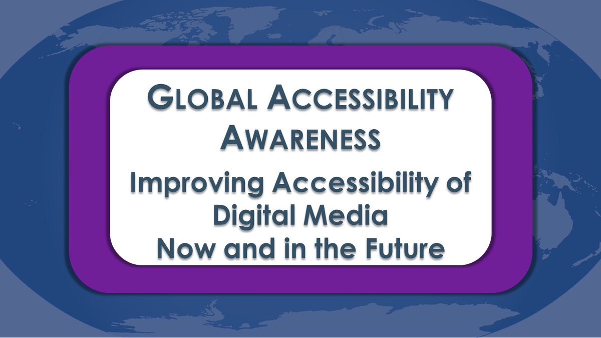 Technology innovations can lead to improved digital media accessibility. In the final blog in a three-blog series, @dcmp_tweets discusses leveraging technology now and in the future to improve accessibility. ✍️sites.ed.gov/osers/2024/05/… #OSERSGrants #GAAD #GAAD2024