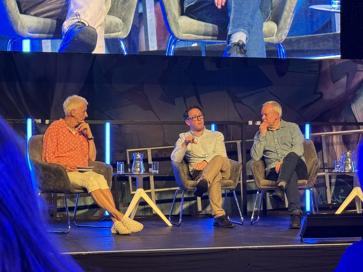 alinim's tweet image. A real pleasure listening to the fantastic @SP1nightonly and @ReeceShearsmith at the BBC Comedy festival. So sad that this incredible show will soon come to an end - an unexpectedly poignant and really insightful event. I’m feeling very fortunate having attended.