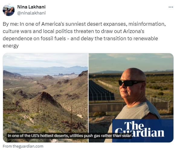 beecycles's tweet photo. Coming from science, it still baffles me when national reporters rip off #localjournalists' stories and fail to give credit. It costs nothing to mention and/or link to local work. When I used stories from the @MohaveDailyNews in my research, I named the paper and included links. https://t.co/pNLv8eS65p