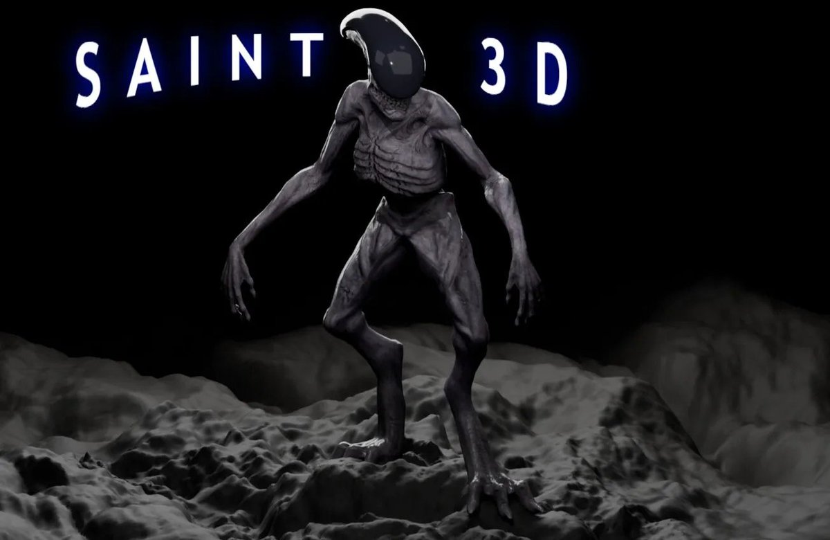 Saint3DModeller's tweet photo. Neomorph inspired creature/ Xenomorph 
https://t.co/038eAC050e https://t.co/UfN7mfgnNX