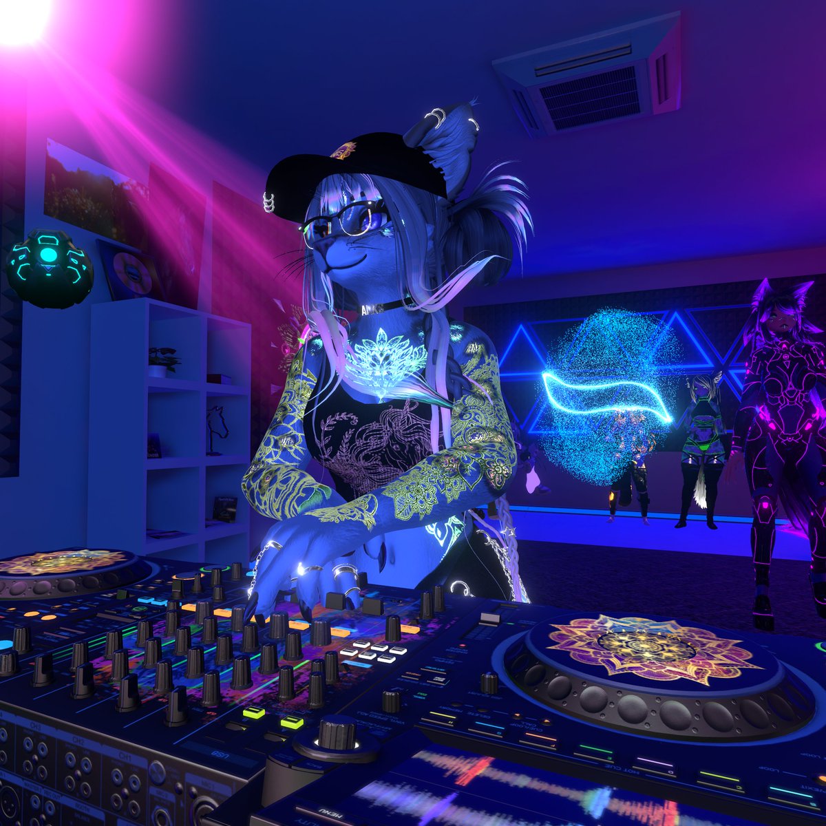 Jixxy_EU's tweet photo. Let's get warmed up for the weekend! See you all with your favorite drinks!🍻
#weekendsoon #warmupparty #itsgettinghot #VRChat始めました https://t.co/ThBPDWiyND