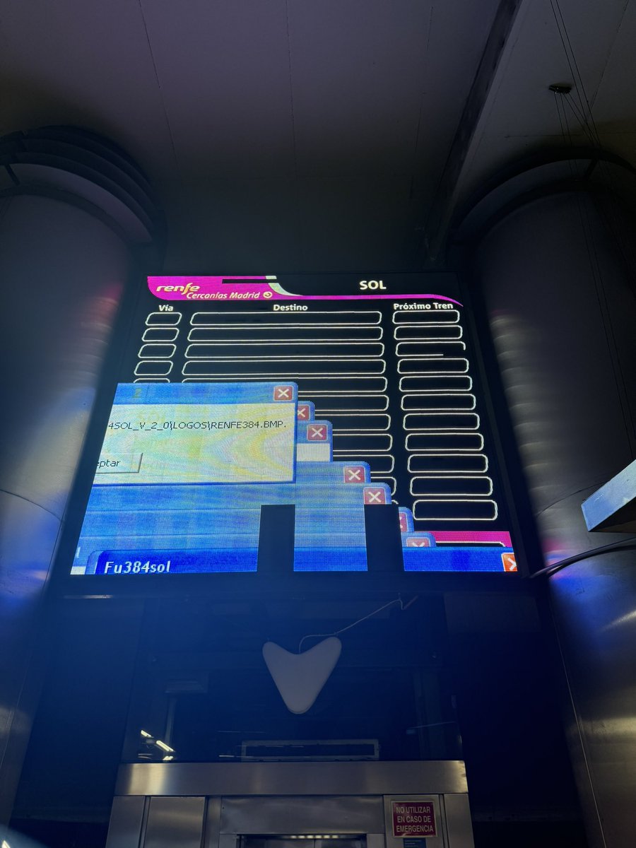 BryanRoberts's tweet photo. ¿Alguien me puede decir los horarios?
@Renfe @CercaniasMadrid @CercaniasAvisos 
22:42 
23.05.2024 https://t.co/Oz4r8Ti6Oc