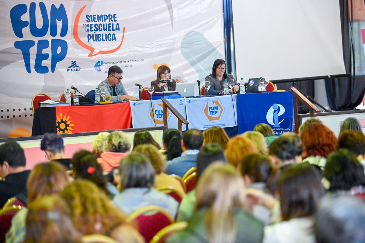 FumTep's tweet photo. Gracias a todos y todas que forman parte de las delegaciones. Sigamos avanzando juntos, siempre en unidad y fraternidad, para fortalecer nuestra Federación y enfrentar los desafíos del futuro con determinación y solidaridad. https://t.co/QQDI3jLI7Y