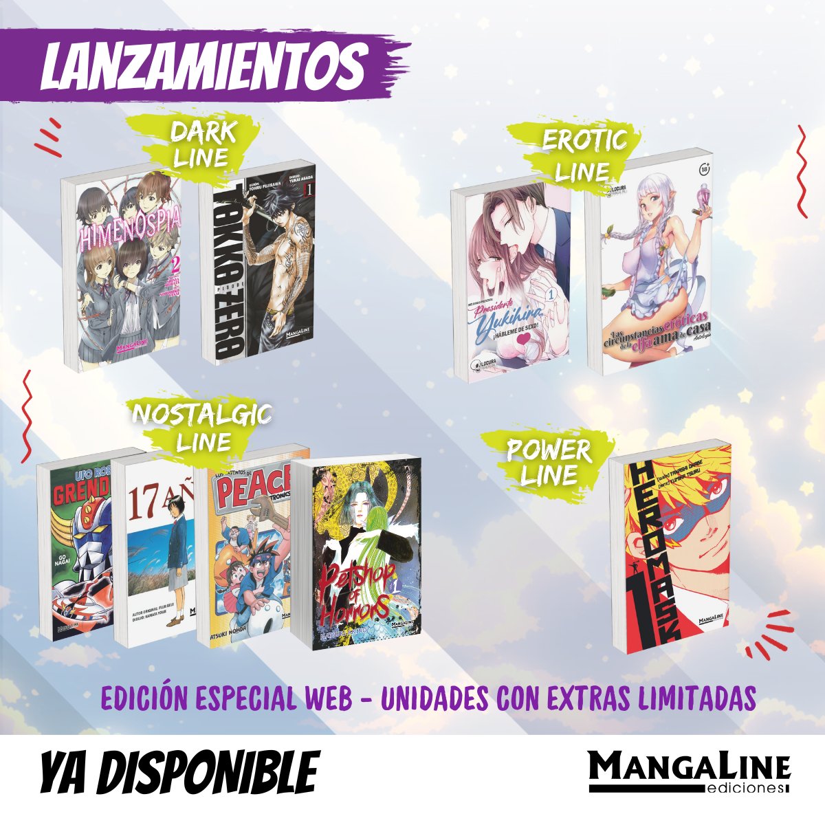 MangalinePe's tweet photo. Hemos realizado el envío de las preventas!! 🥳🥳

Nos contactamos con todos para enviarles los tracking. Recuerden que si aún no consiguen sus tomos están ahora disponibles en nuestra web. 😊

https://t.co/CmA8Z0qG6i https://t.co/YNM67SqWNH