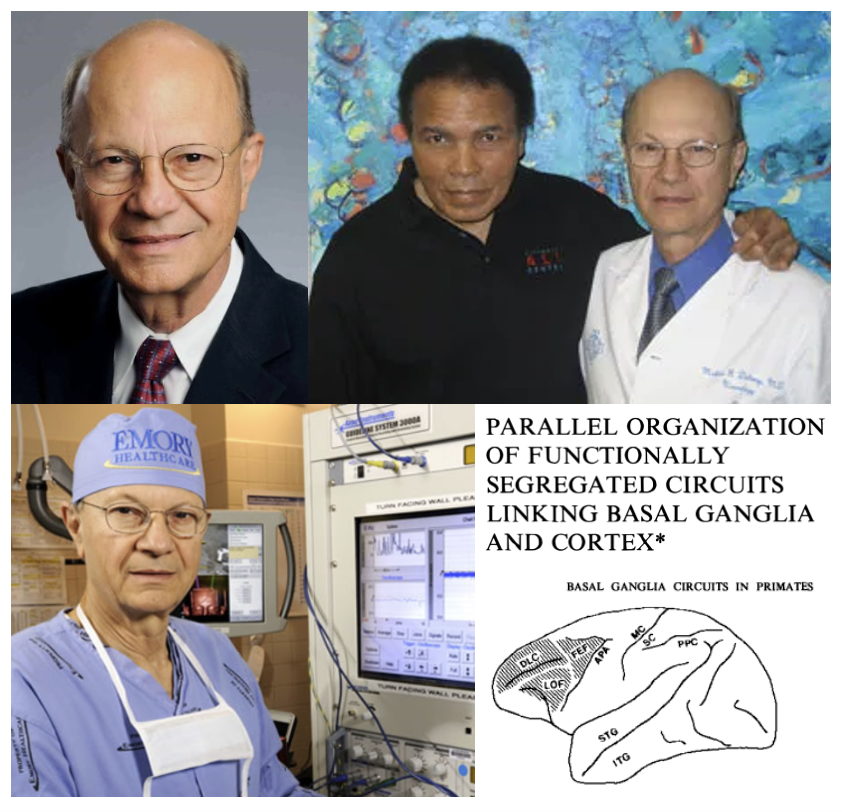 Mahlon DeLong (1938-2024) was the GOAT in his long-running career as a combined neurologist and neuroscientist. He took great care of the world's GOAT (Ali), however this is one title (GOAT neurologist-neuroscientist) that belongs to him, and him alone. It is with a heavy heart