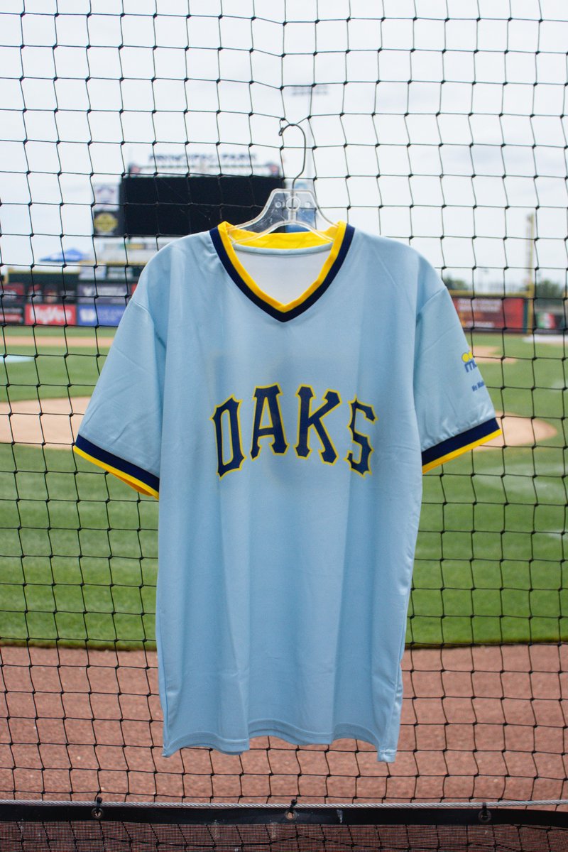 NOW AVAILABLE! Get an Oaks replica jersey at the team store and online - just in time for the Oaks Night tonight. ow.ly/UFJk50RRPc9