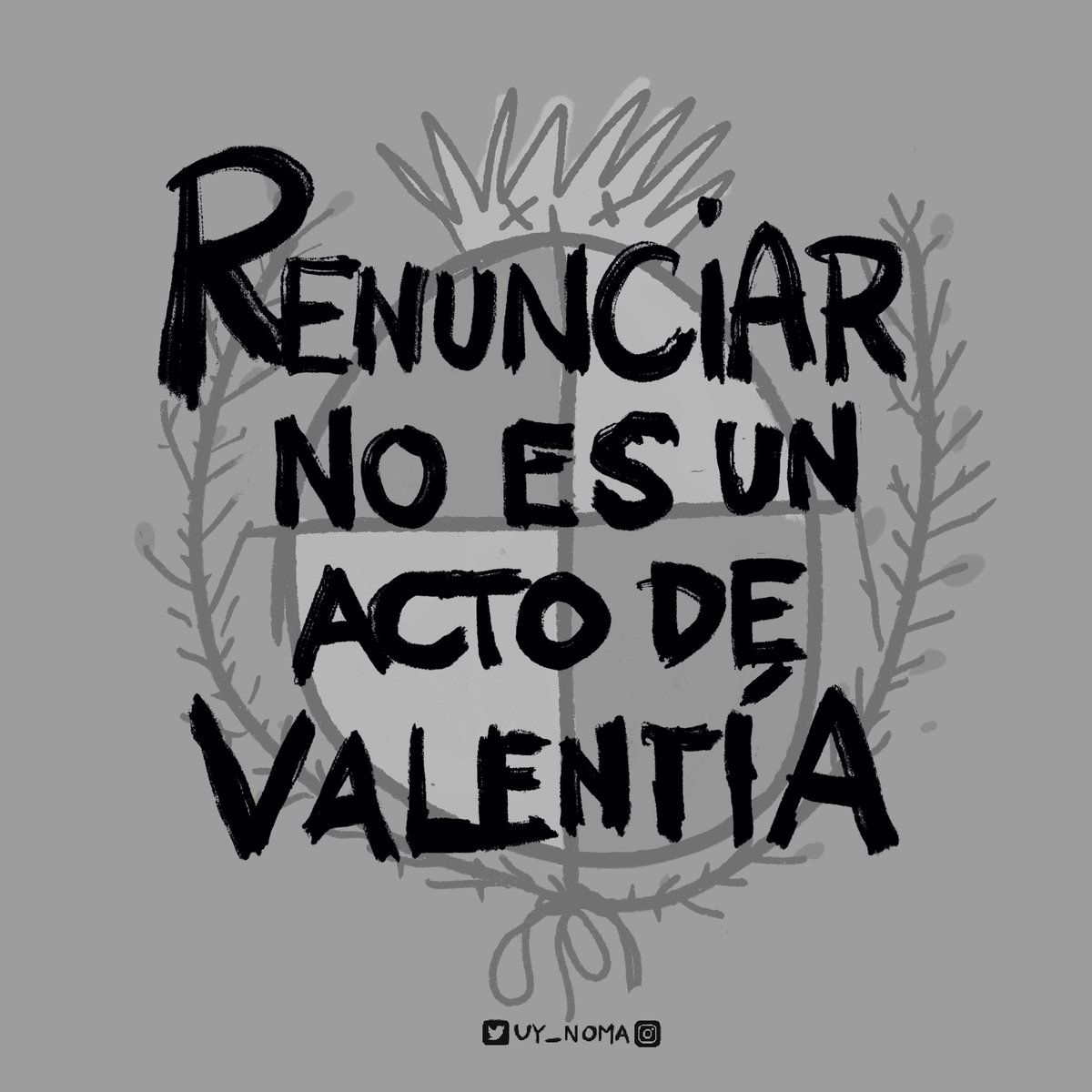 La salida más fácil siempre. 

#RenunciarNoEsUnActoDeValentia
