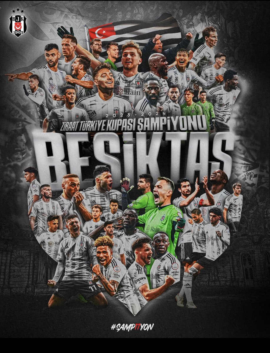 Kaderinden kaçamazsın🦅😎
Tebrikler <a href="/Besiktas/">Beşiktaş JK</a> 🤍🖤🤍