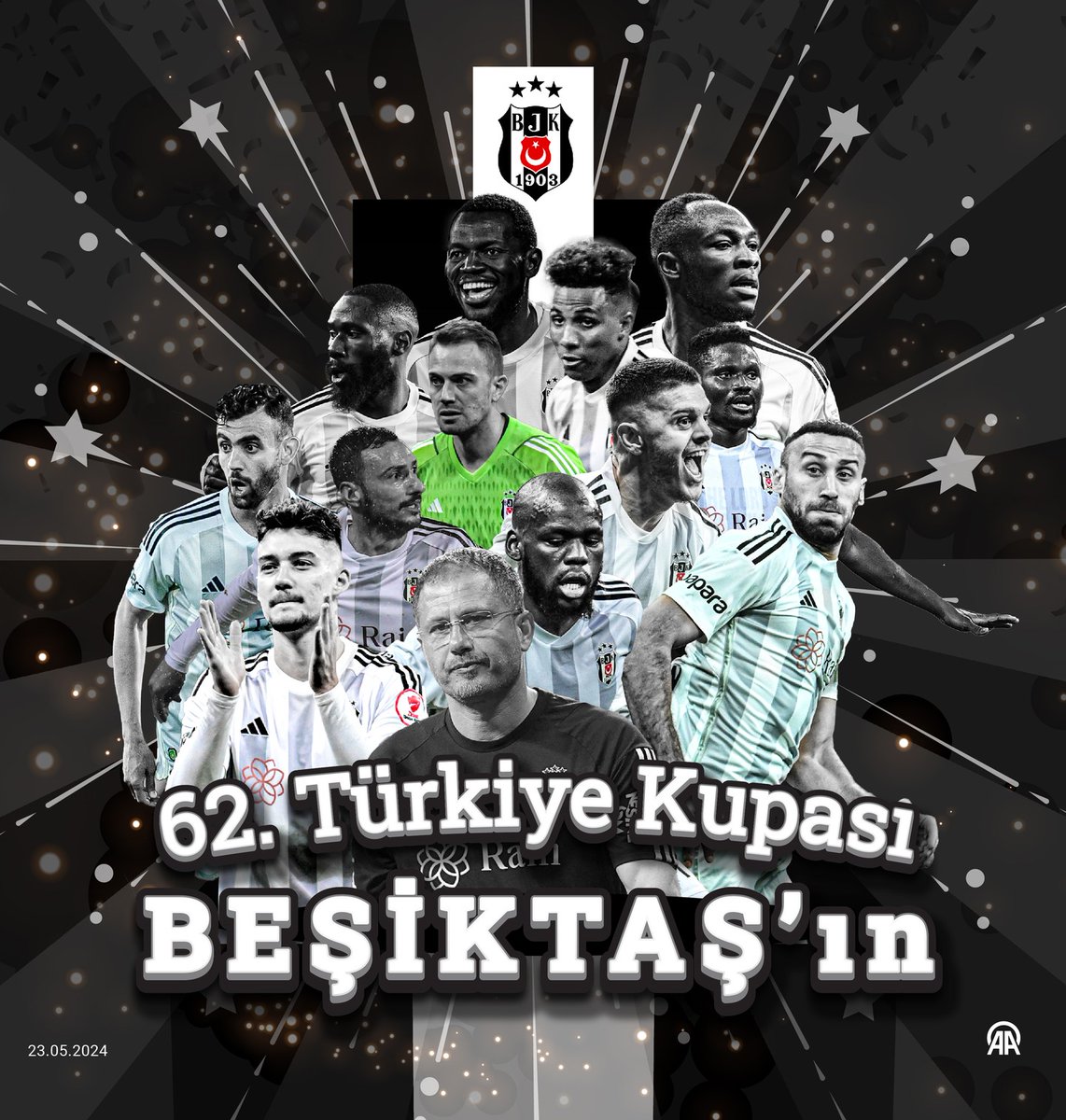 Tebrikler Beşiktaş'ım 🖤🤍🖤🤍🦅🦅🦅