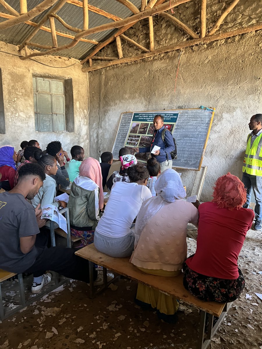 Following a post project survey conducted by UNMAS #Ethiopia Implementing Partner Ethio-Professionals' Security Solutions to measure the impact of #EORE messaging in Tigray and Afar, 85% of respondents indicated that EORE elevated their awareness towards explosive remnants of war