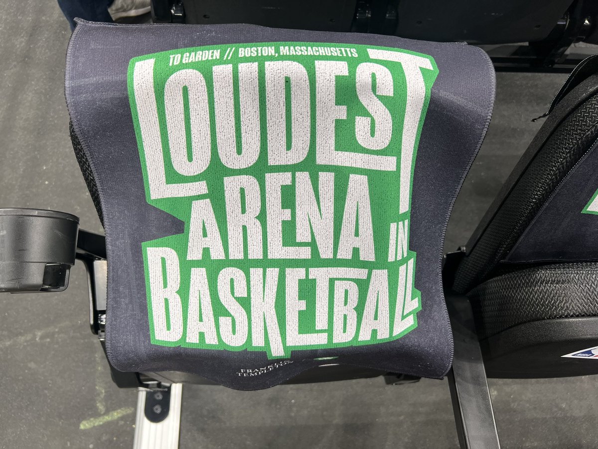 Rally towels for tonight’s Game 2 ☘️ #DifferentHere @wpri12