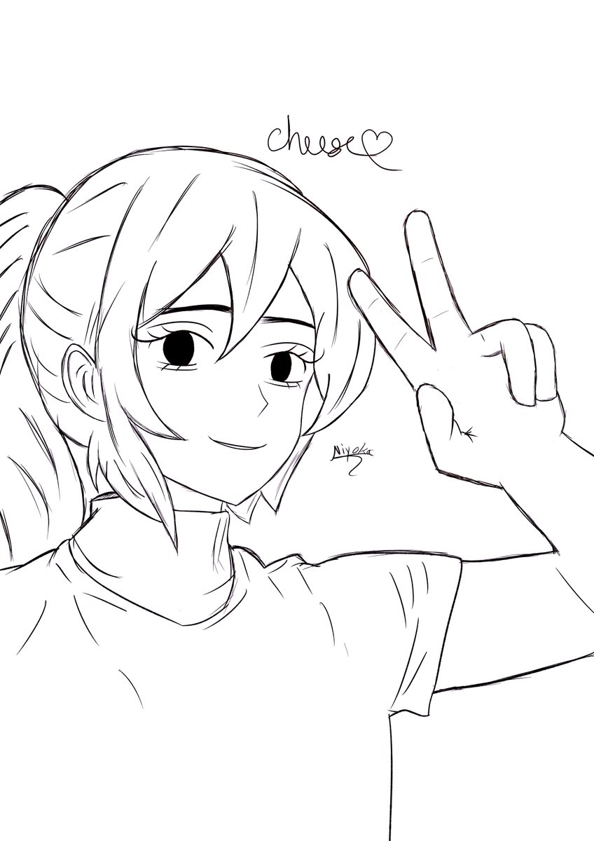 NiyokaSamurai's tweet photo. another sketch #animeartist #sketching 

practicing hands this tim, i am not the best at it... https://t.co/RwQT8xxeis