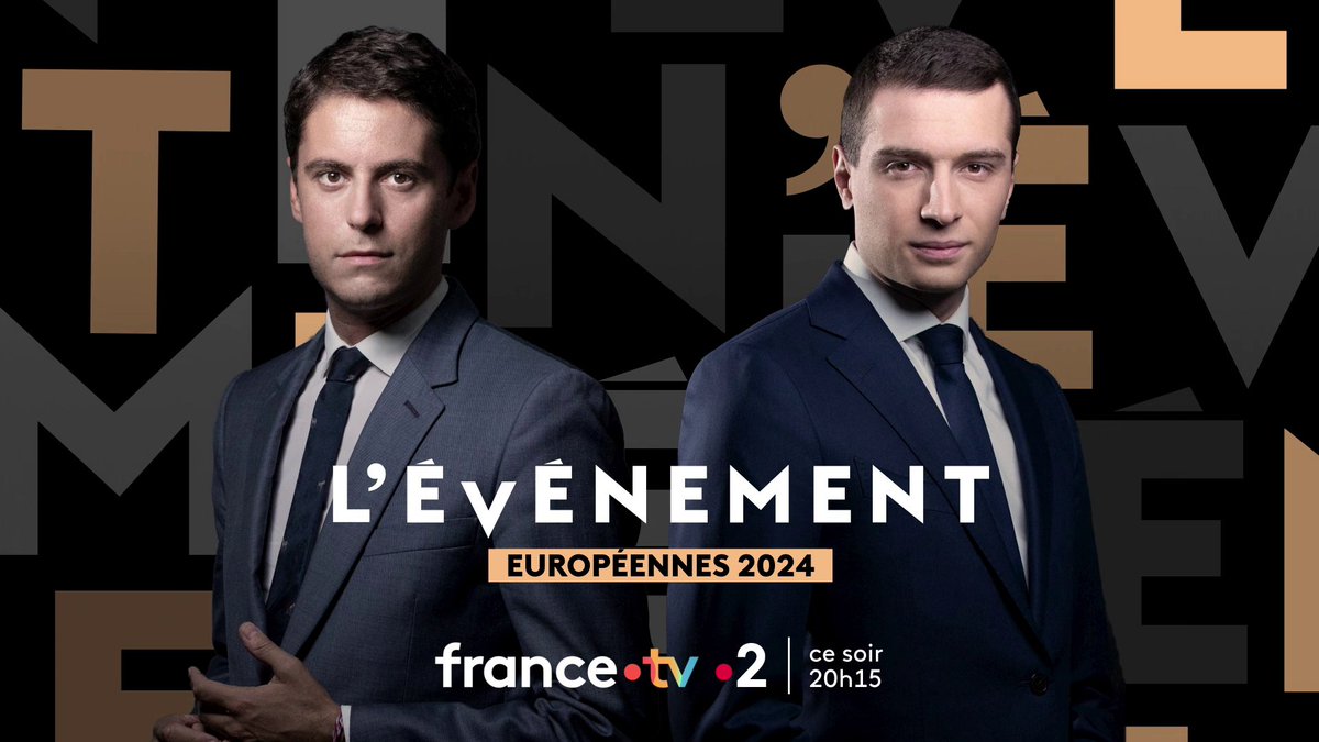 BdGEORGES's tweet photo. Le choix de @Francetv d'organiser un débat Attal / Bardella, excluant de facto tous les autres partis, est une honte. Il a pour effet de légitimer le RN comme seule opposition au parti présidentiel. 
Sous Macron, la télévision publique, qui est aux ordres, se transforme en télévision d'Etat.