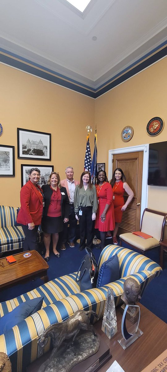 What a great day meeting with our nation’s leaders! Thank you to the staffers for Senators Schumer and Gillibrand (S 1024) and Representatives Tonko and Stefanik (HR 6829). Thank you for your support. ❤️❤️❤️
#AmericanHeartAssociation
#heartsonthehill 
#nationoflifesavers