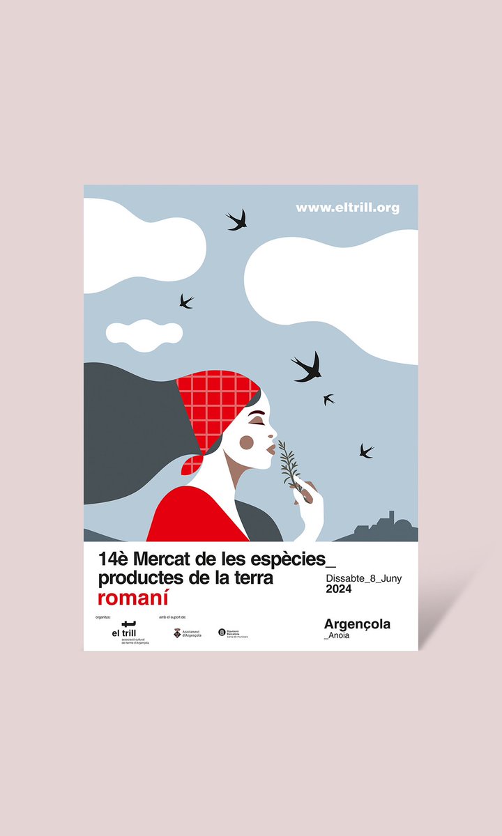 Cartell 14è MERCAT DE LES ESPÈCIES | Productes de la terra | 8 JUNY | ARGENÇOLA | ROMANÍ
<a href="/eltrillargen/">El Trill - Argençola</a>