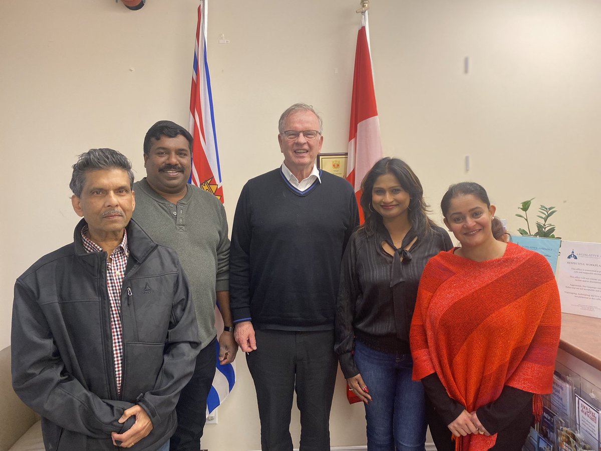 Thank you to Litty George, Neema Jobin, Aruketty Ranganathan, and Nebin Saju, from the Kerala Cultural Association of BC for the meeting yesterday, and for their continued advocacy for the Malayalee community.