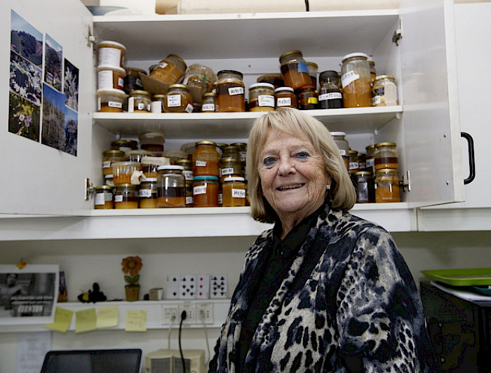 Universidad Católica (@ucatolica) on Twitter photo #InvestigaciónUC Miel nativa de clase mundial 🍯🏅. Tras tres décadas de investigación, la #AcadémicaUC de <a href="/AgronomiaUC/">Facultad de Agronomía y Sistemas Naturales UC</a>, Gloria Montenegro, desarrolló una tecnología que certifica el poder de la miel nativa de la Patagonia 🇨🇱 como antibiótico natural 🔬🐝: rb.gy/2epkbr #InvestigaciónUC Miel nativa de clase mundial 🍯🏅. Tras tres décadas de investigación, la #AcadémicaUC de <a href="/AgronomiaUC/">Facultad de Agronomía y Sistemas Naturales UC</a>, Gloria Montenegro, desarrolló una tecnología que certifica el poder de la miel nativa de la Patagonia 🇨🇱 como antibiótico natural 🔬🐝: rb.gy/2epkbr