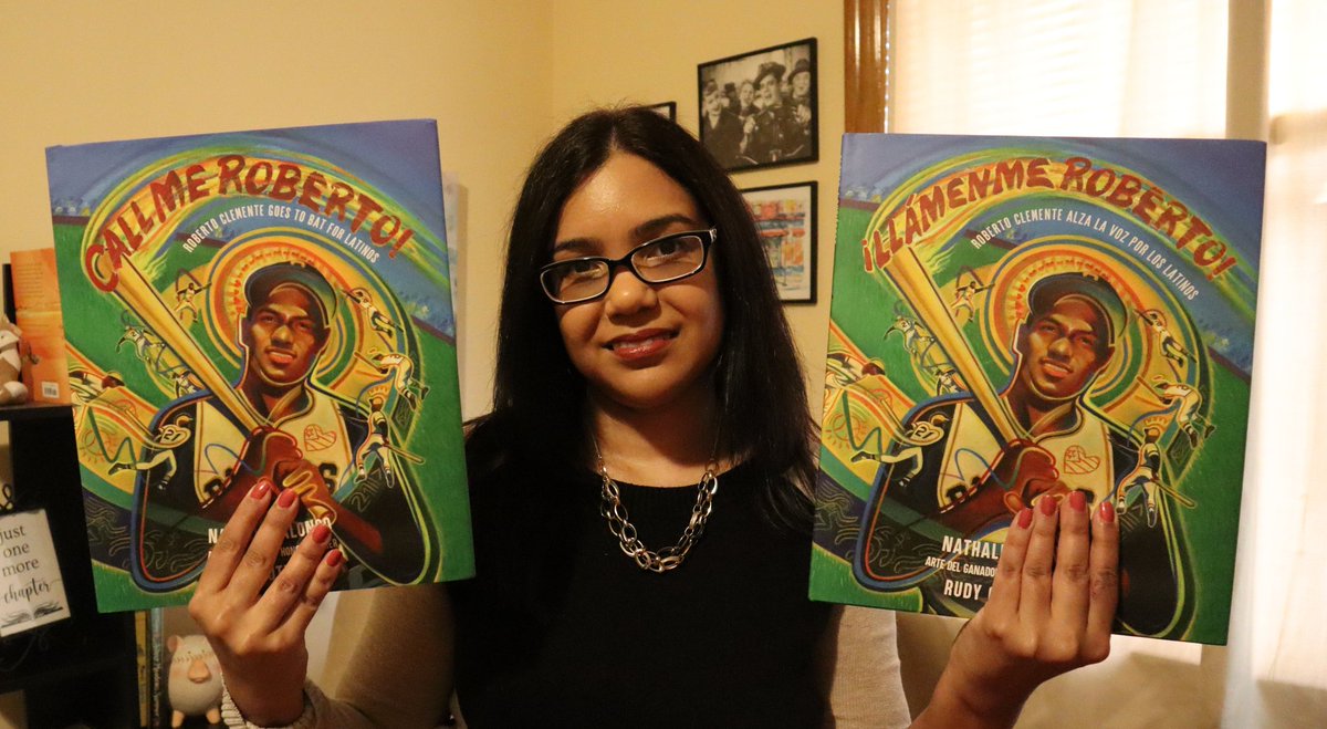 Five years after I sat down to write a first draft of a picture book about Roberto Clemente, I got to hold the books. It's thrilling, surreal and utterly terrifying. I gave this book everything I had. Hope it was enough. On sale Aug. 27. Pre-order info: tinyurl.com/mt24tm5x