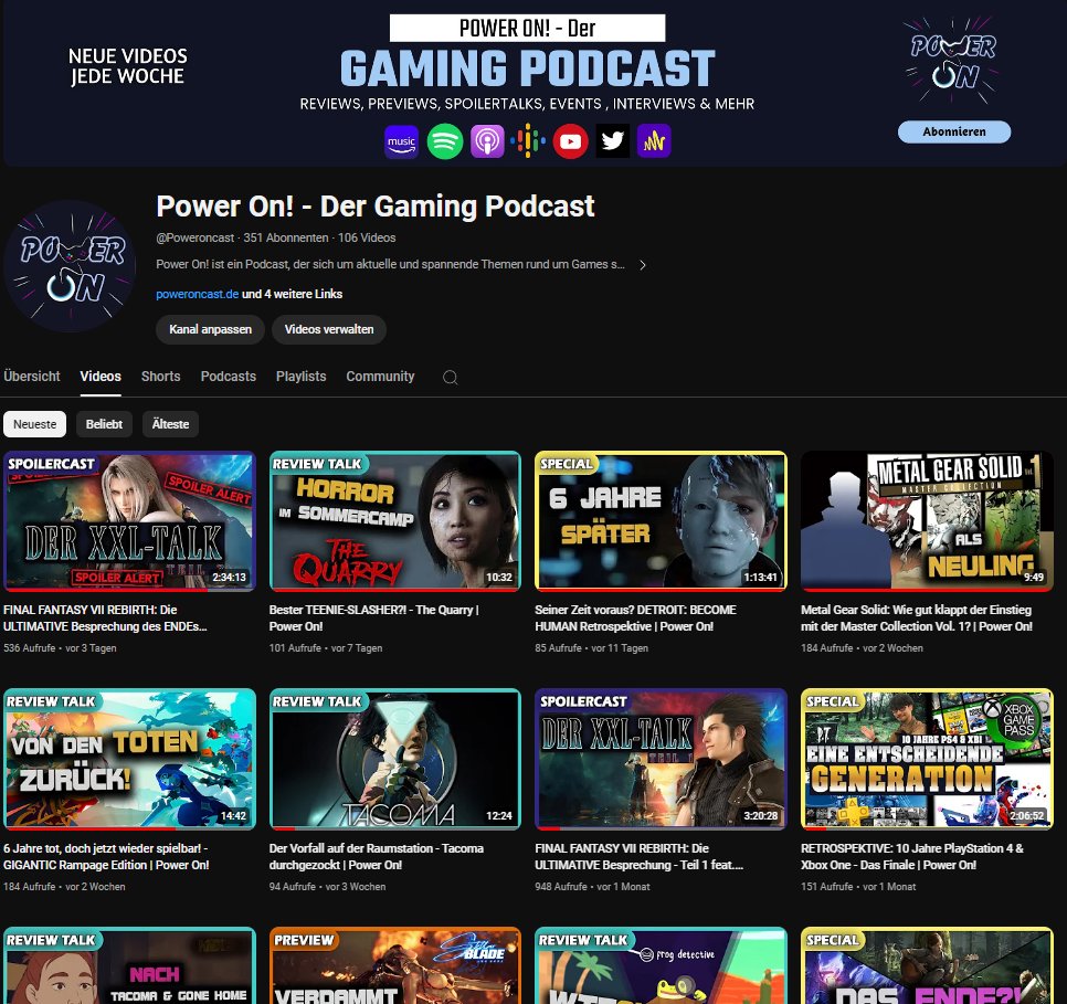Power On! - Der Gaming-Podcast tweet media