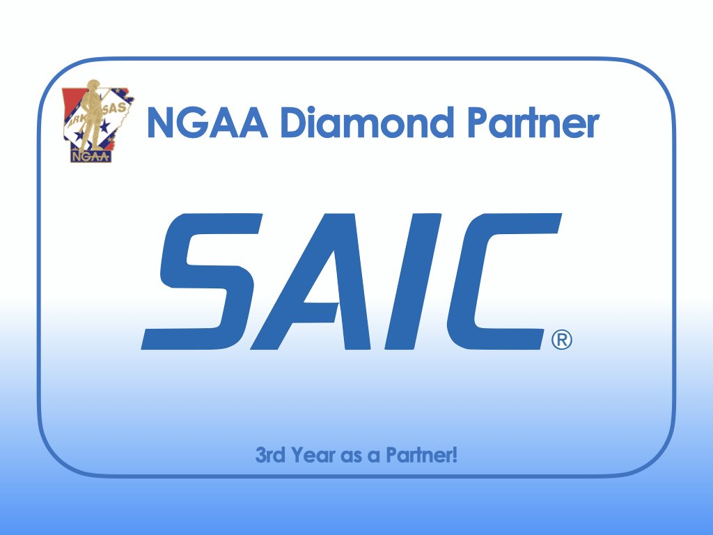 NGAAOfficestaff's tweet photo. NGAA is proud to recognize @SAICinc  for their third year as a Diamond Level #partnerinpatriotism! Thank you so much for your investment in the members of the Army and Air National Guard in Arkansas!! https://t.co/SeG78NVwVM