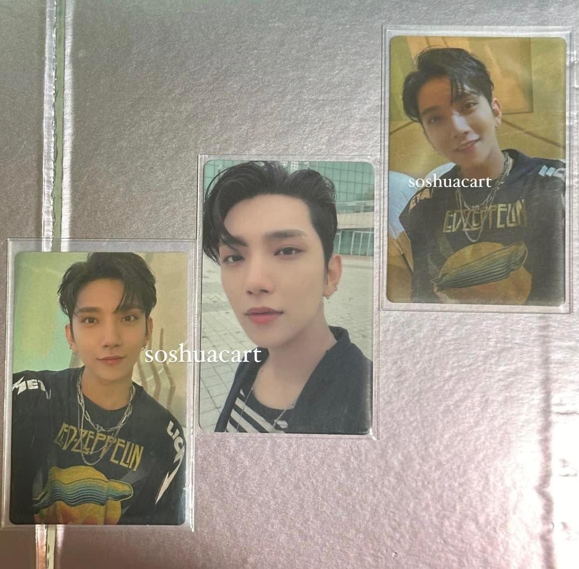 soshuacart's tweet photo. ♡ wts lfb ph only rt
 #soshuasells 

𐙚 ‧₊˚ ⋅ joshua attacca pc set
- soundwave ld pc 
- carver rpcs

₱600
• less 20 if payo
• reply to claim ! ◡̈ 
📍 sta mesa, manila

🏷️ attacca carver pc set photocards seventeen svt carat joshua hong joshuji 95z luckydraw 세븐틴 https://t.co/wrJy3DJBPz