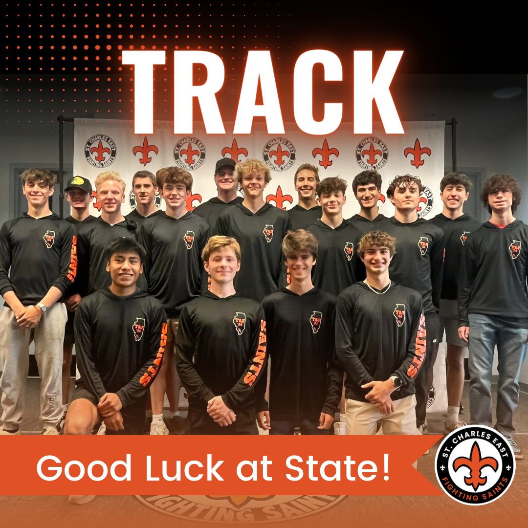 StCharlesD303's tweet photo. 🍀 Best of luck to all of the tennis 🎾and track and field 🎽👟 athletes at St. Charles East and St. Charles North at their respective state competitions this week! #SaintsPride #SCNPride https://t.co/3P0yiQ1rwG
