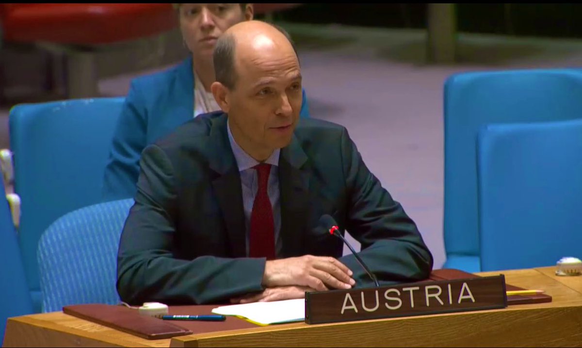🇦🇹 at #UNSC Open Debate: 

🌍Increase African #representation at the UNSC;

🌍Adopt #NetworkedMultilateralism through strengthened AU-UN partnership;

🌍Use the #SummitOfTheFuture to optimize and strengthen our collective engagement with Africa.

📄 bmeia.gv.at/oev-new-york/n…