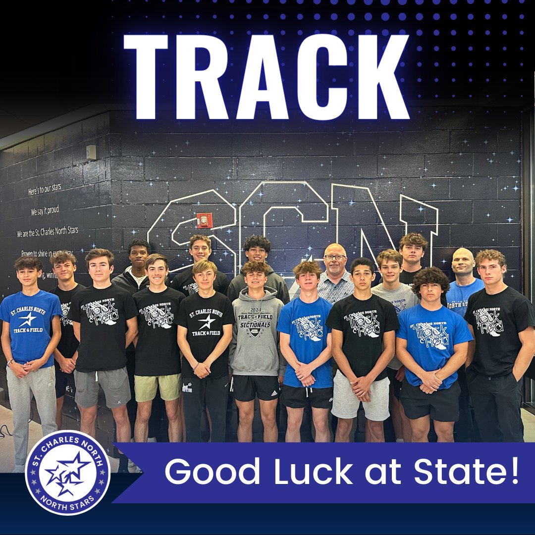 StCharlesD303's tweet photo. 🍀 Best of luck to all of the tennis 🎾and track and field 🎽👟 athletes at St. Charles East and St. Charles North at their respective state competitions this week! #SaintsPride #SCNPride https://t.co/3P0yiQ1rwG