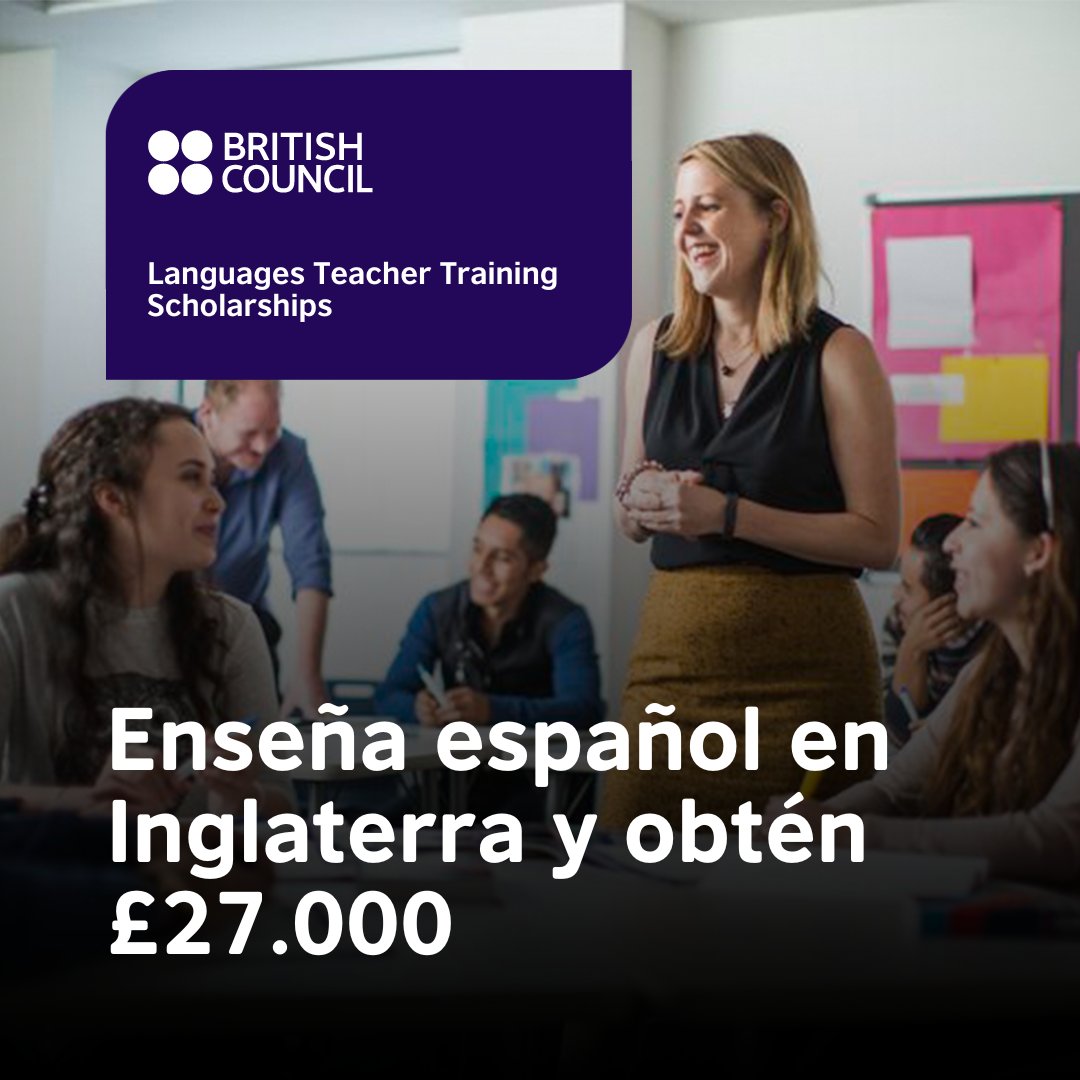 ¿Interesado en enseñar francés, alemán o español en Inglaterra? Solicita nuestras becas para profesores de idiomas, financiadas por <a href="/educationgovuk/">Department for Education</a>. Recibe GBP 27,000. Aplica ahora!

Más información en bit.ly/3WNfY4w #lttscholarship