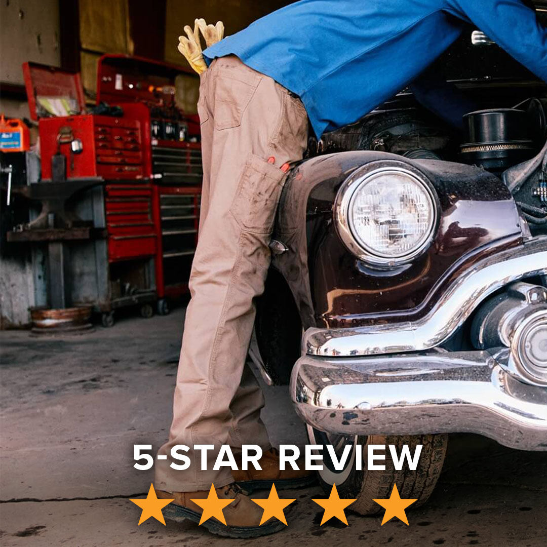'These are my favorite pants.” “Excellent fit and great looking. “Not big or baggy and not too tight either.” The five-star reviews say it all: Made Tough are the best-fitting work pants around. #AriatWork