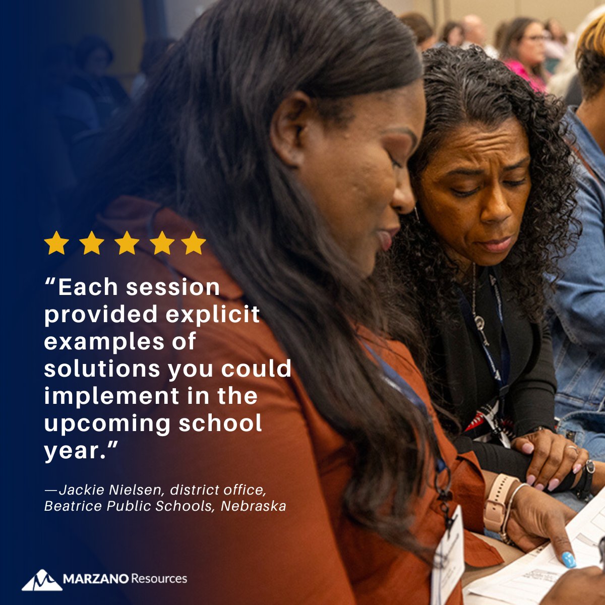 MarzanoResource's tweet photo. Have you ever experienced PD that’s all theory and no practical application? Not with Marzano Resources. We offer research-based solutions you can use immediately.
See for yourself at an upcoming event! https://t.co/nJWynCPjby
#EducatorSuccess https://t.co/gcSsJd3oSH