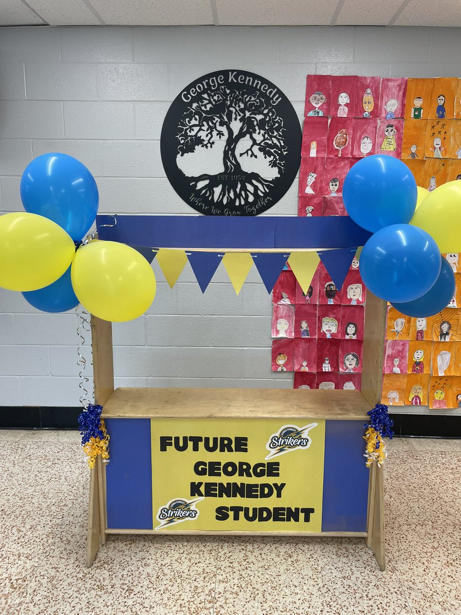 We are excited to welcome our future Strikers to the George Kennedy Kindergarten Open House. #HDSB