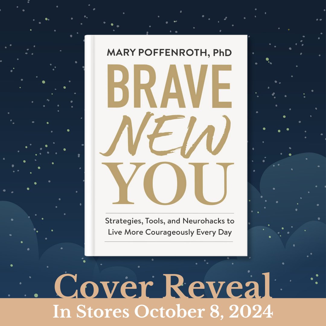 In Brave New You, I share my science based, easy to use neurohacks to help you live more courageously.

Pre-orders are open now at all major retailers or direct from the publisher @Workmanpub.

#Bookstagram #NewBooks #CoverReveal #UpcomingRelease #Neurohacks #LiveCourageously