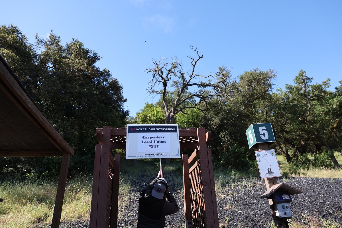 Thank you to all our Members who came out to this year's clayshoot fundraiser! The event raises money for our Thomas A. Morton Scholarship fund. #CarpenterUnionPower #NorCalCarpentersUnion #Fundraiser