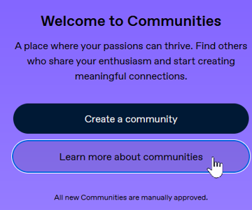karmakaze's tweet photo. @Tumblrsupport Oh cool, @tumblr has a new #communities function. I should check this out.  Oh, definitely I want to learn more about this before I commit.   Why are you telling me in #German that there is nothing to see here in German and I should try the #English version? https://t.co/ro81B8atce