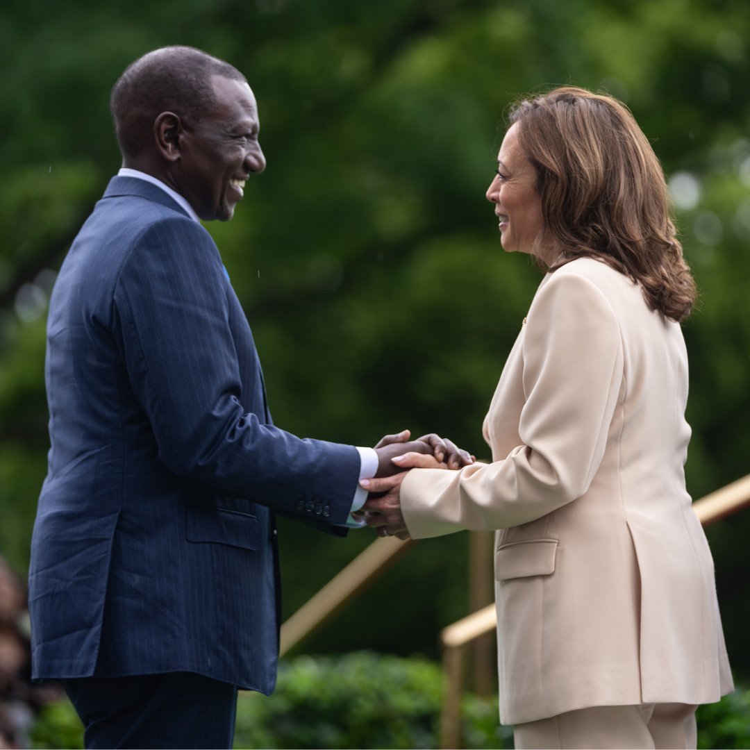 Welcome to the White House, President Ruto.