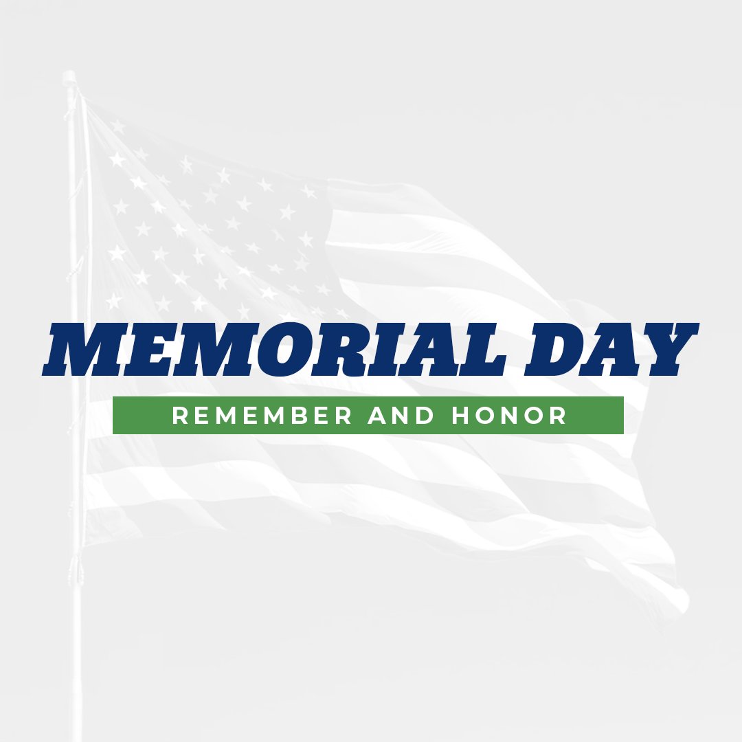 On this #MemorialDay, we honor and remember all those who have made the ultimate sacrifice.